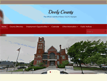 Tablet Screenshot of doolycountyga.com